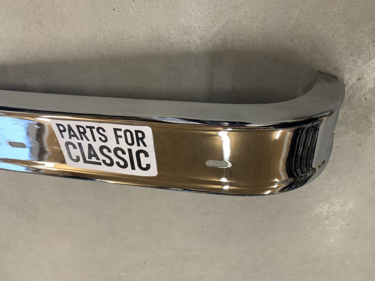 E30 bumper RIGHT side (chrome) 1982-1987 – PartsForClassic